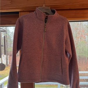 Sherpa adventure gear full zip wool sweater